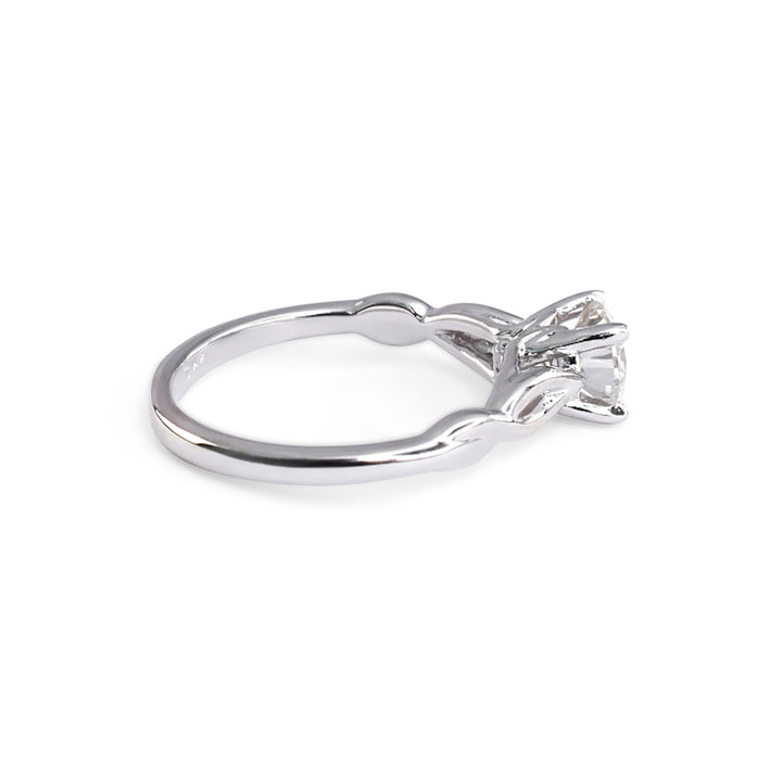 Emily Moissanite Engagement Ring *Refurbished* - Identity Diamonds