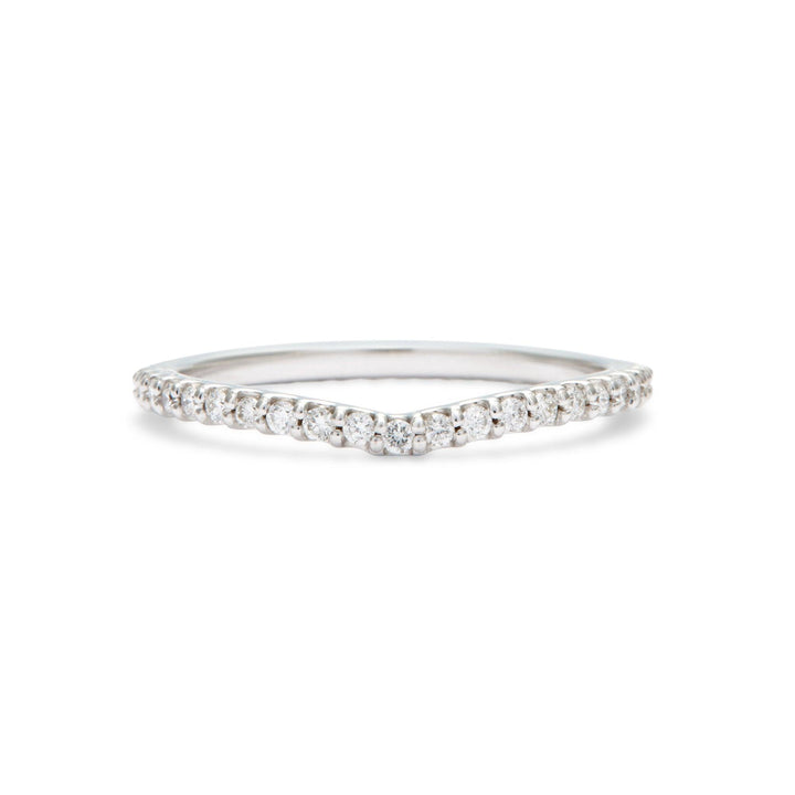 Hayley Contoured Diamond Band - Identity Diamonds