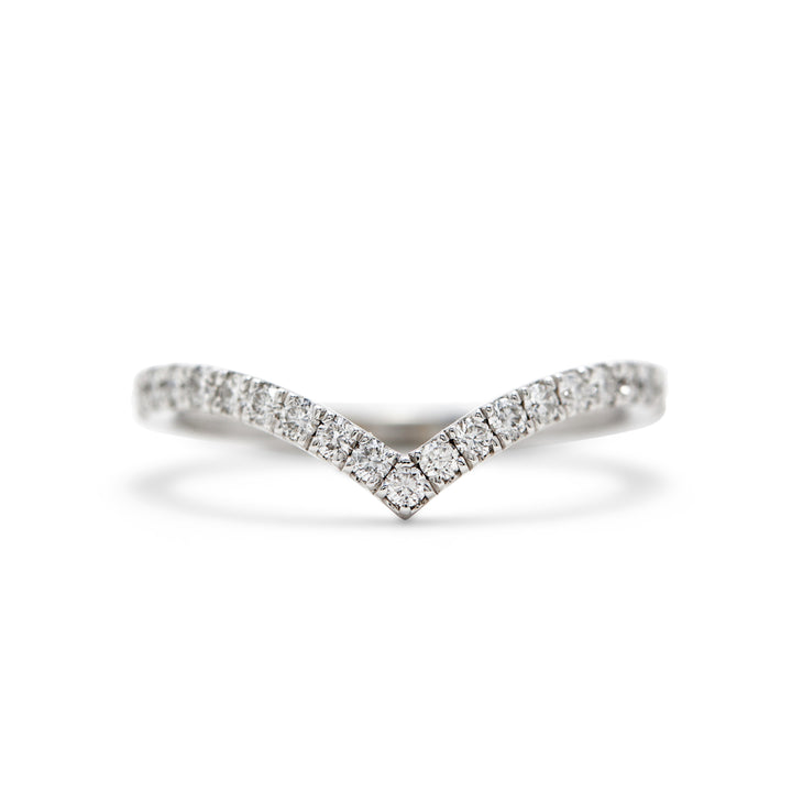Vi Contoured Diamond Band - Identity Diamonds