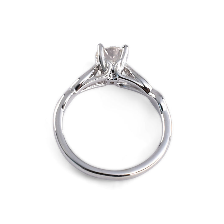 Emily Moissanite Engagement Ring *Refurbished* - Identity Diamonds