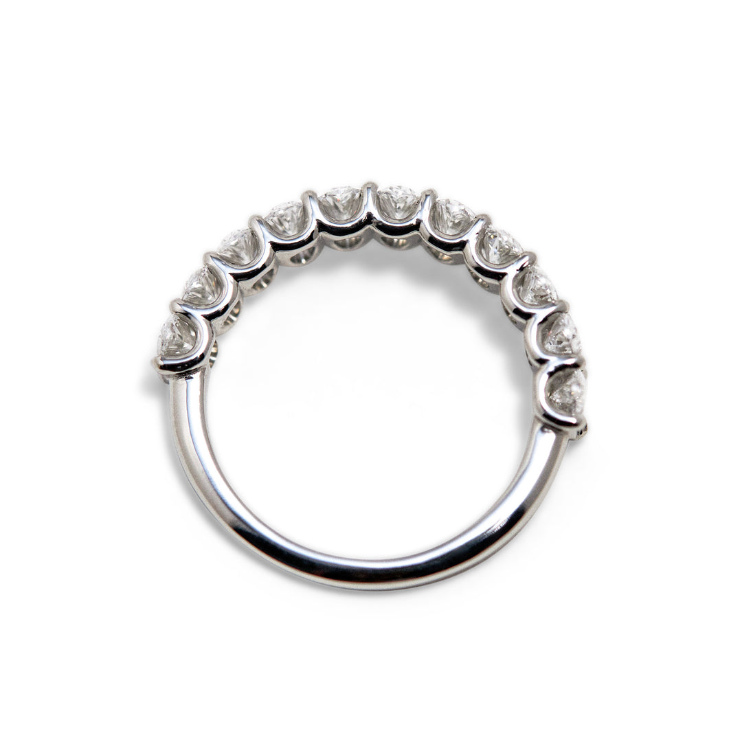 Jolene Oval Cut Diamond Band - Identity Diamonds