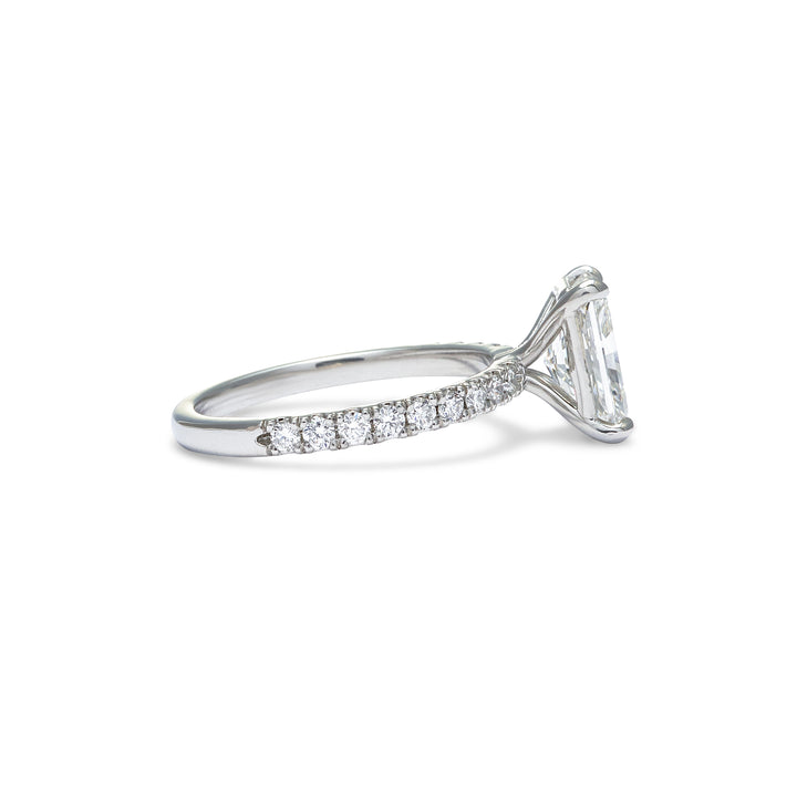 Levi Radiant Cut Diamond Engagement Ring - Identity Diamonds