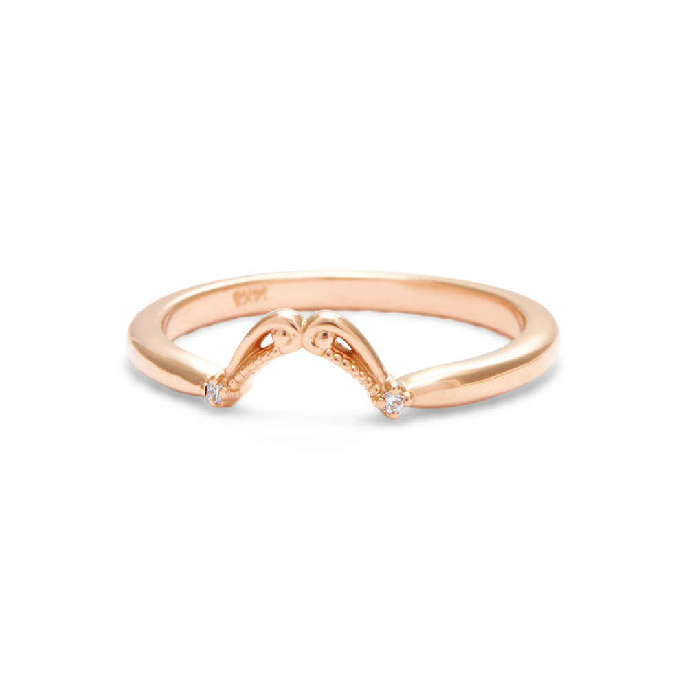 Eleanor Matching Wedding Band - Identity Diamonds