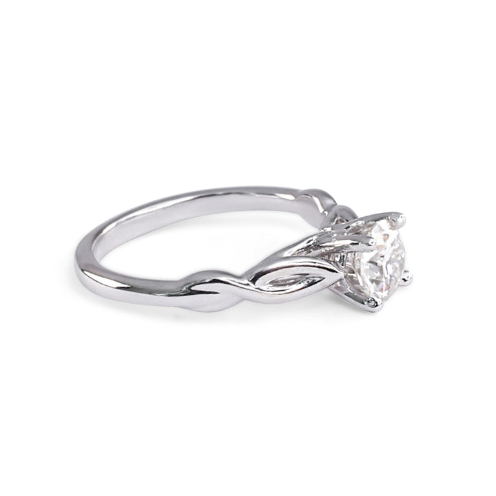 Emily Moissanite Engagement Ring *Refurbished* - Identity Diamonds