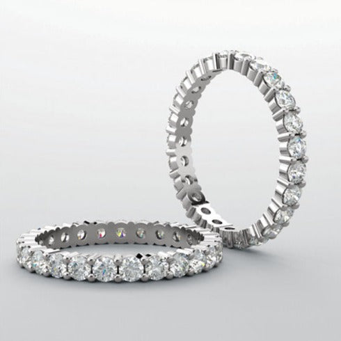 Abigail Eternity Band - Medium (1 Carat, 2mm) - Identity Diamonds