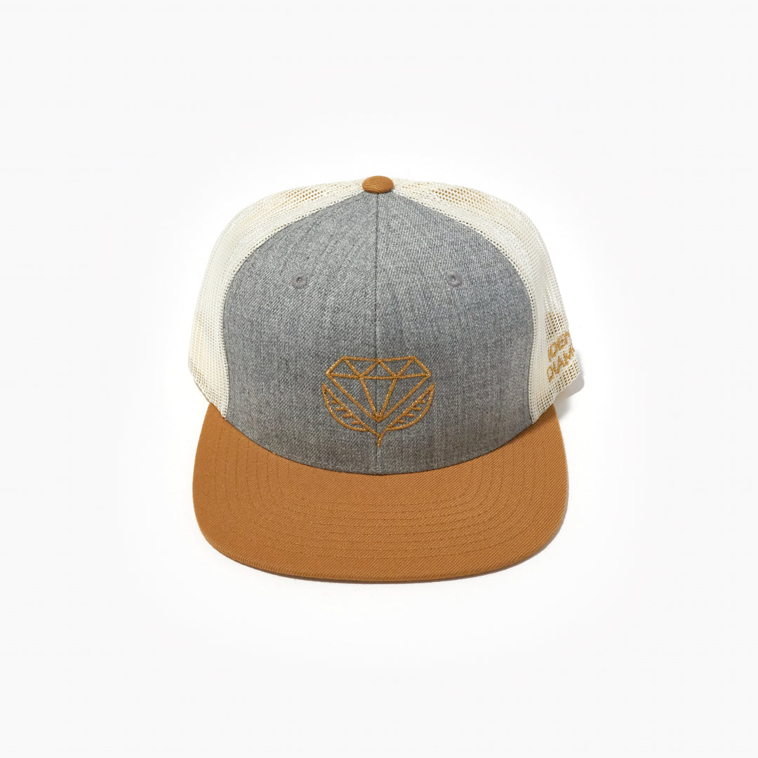 Embroidered Trucker Hat - Identity Diamonds