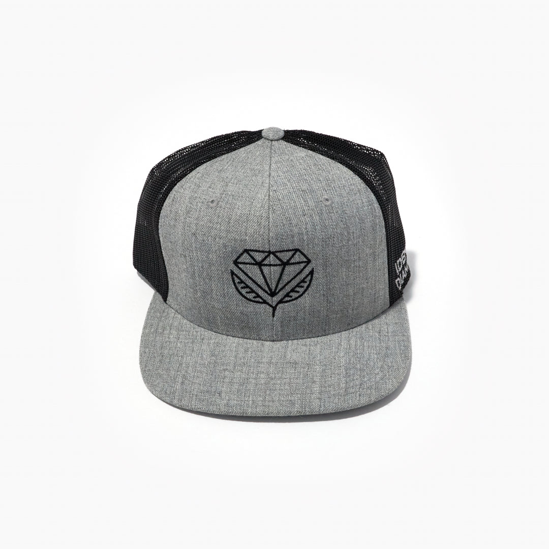 Embroidered Trucker Hat - Identity Diamonds