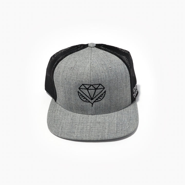 Embroidered Trucker Hat - Identity Diamonds
