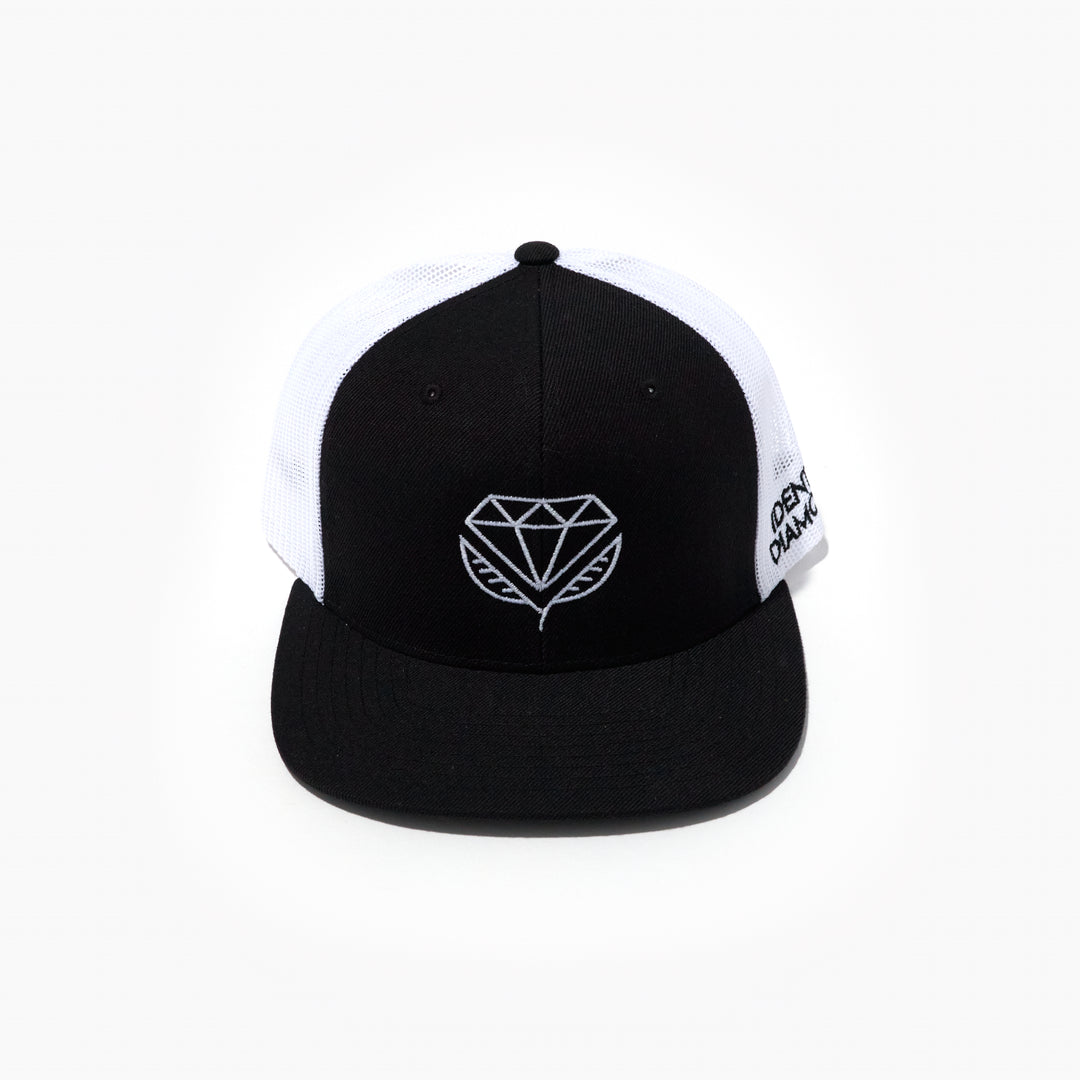 Embroidered Trucker Hat - Identity Diamonds