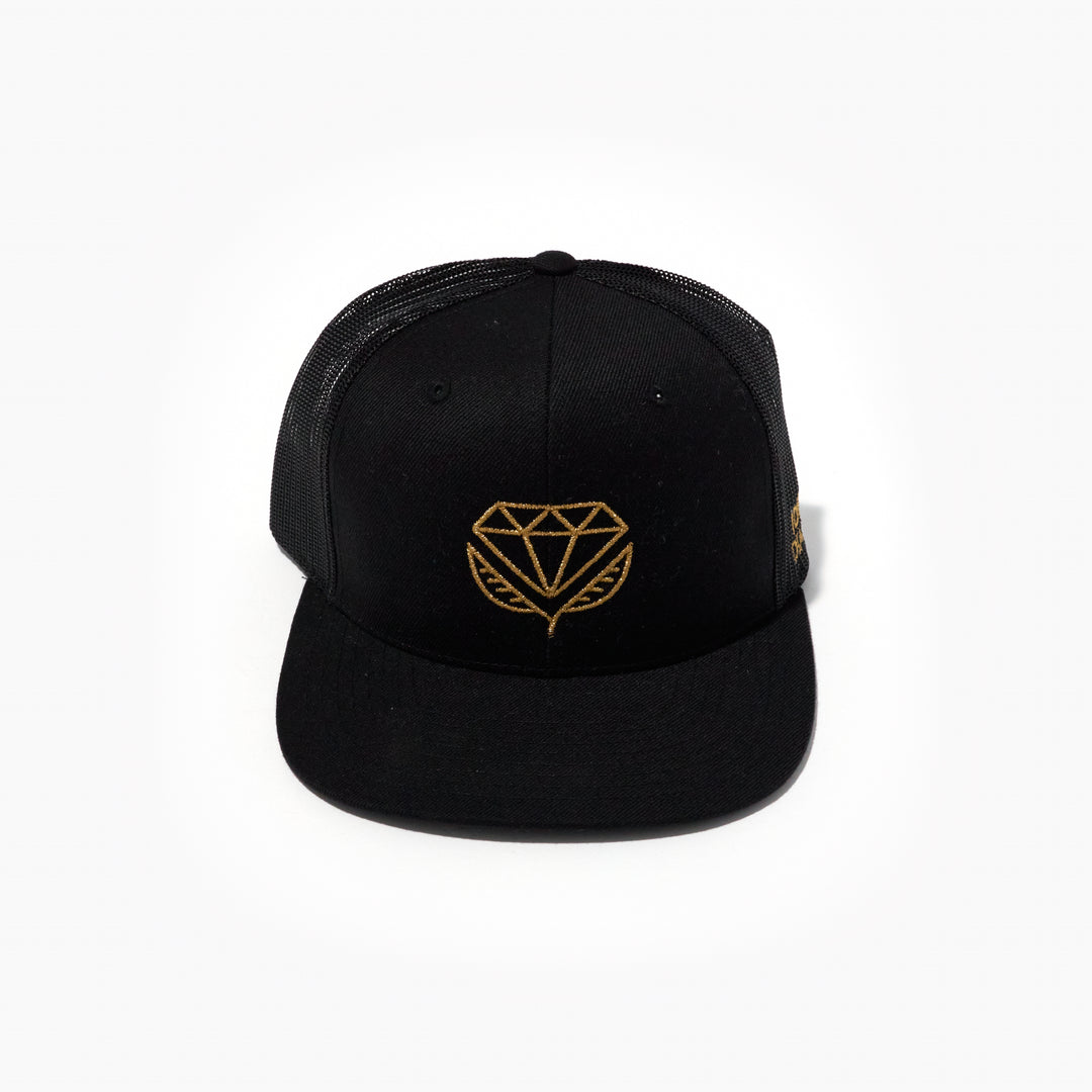 Embroidered Trucker Hat - Identity Diamonds