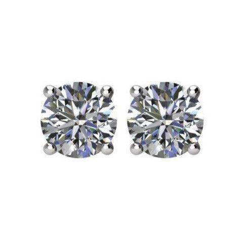 Moissanite Stud Earrings - Identity Diamonds