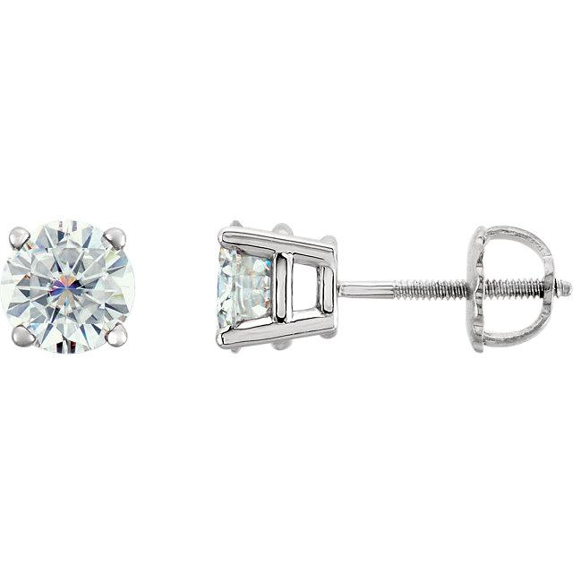 Lab-Grown Diamond Stud Earrings - 4 Prongs - Identity Diamonds