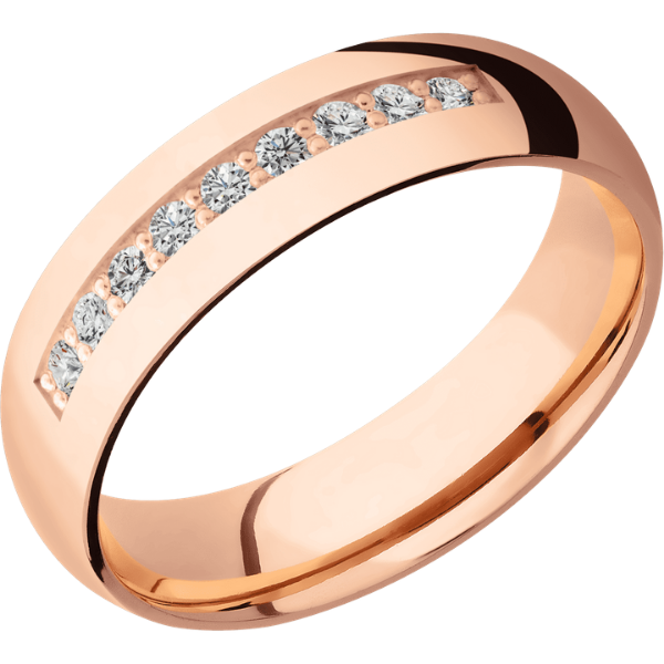 Men's Bead Set Diamond Band - Identity Diamonds