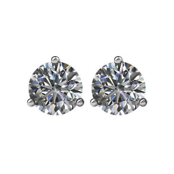 Moissanite Stud Earrings - Identity Diamonds