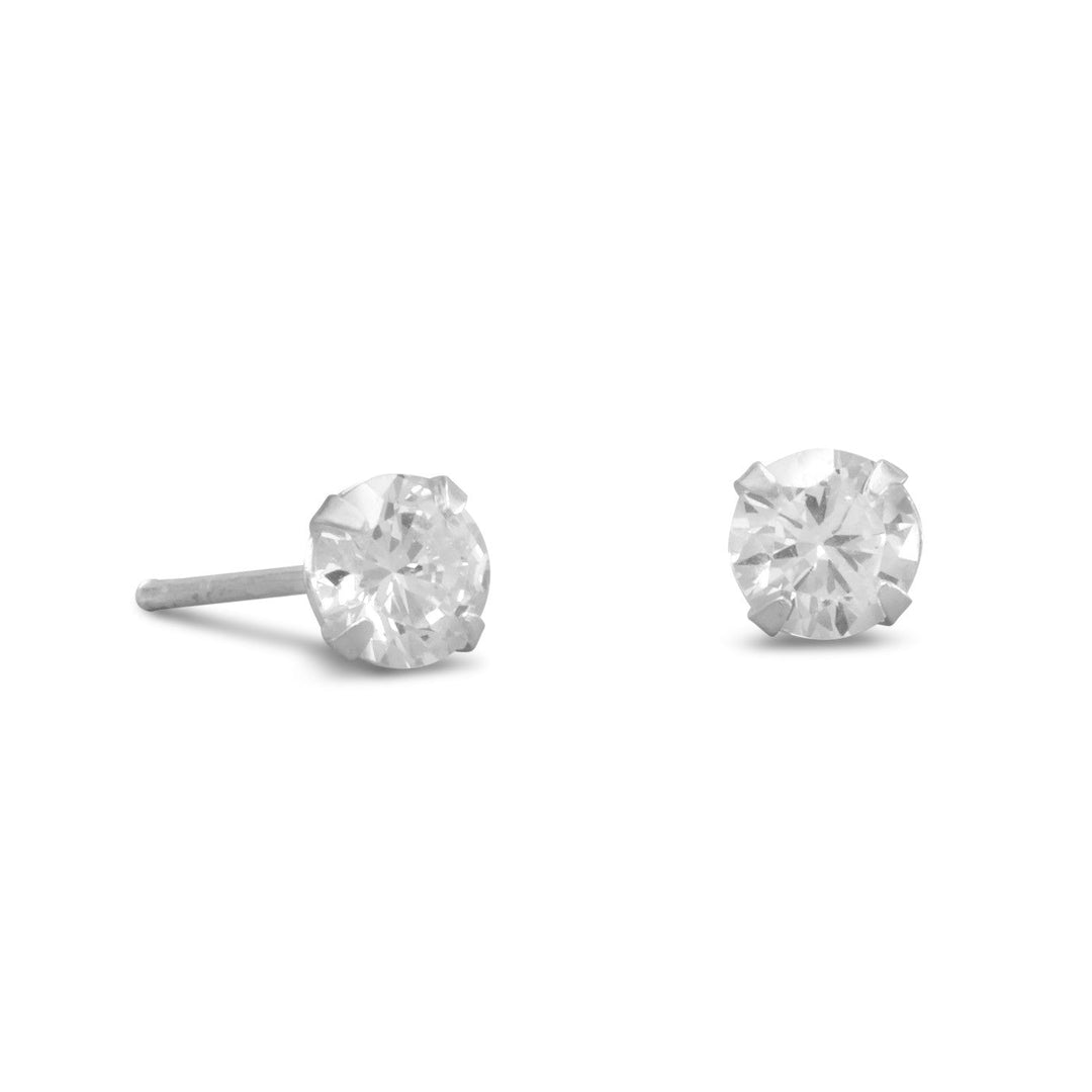 Sterling silver CZ earrings - Identity Diamonds