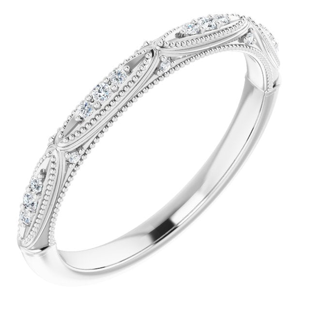 Genevieve Diamond Wedding Band - Identity Diamonds