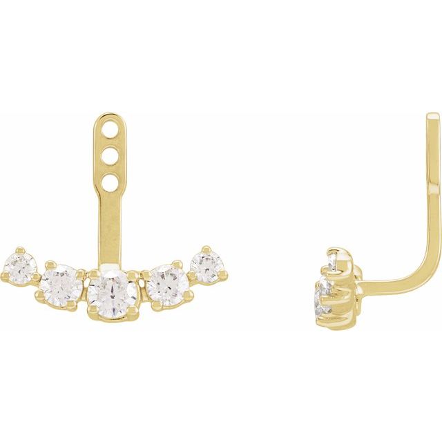 Diamond Earring Jackets - Identity Diamonds