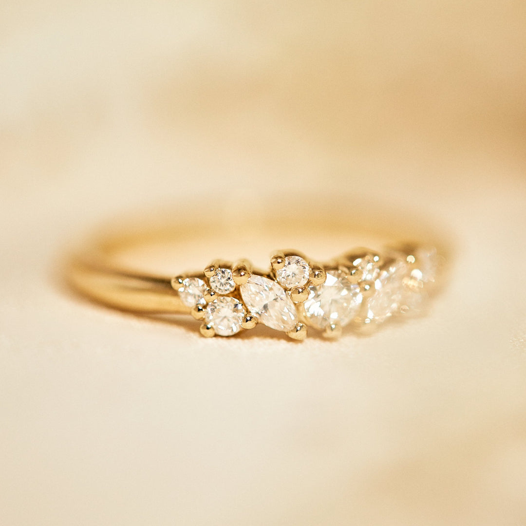 Morgane Multi Stone Diamond Ring - Identity Diamonds