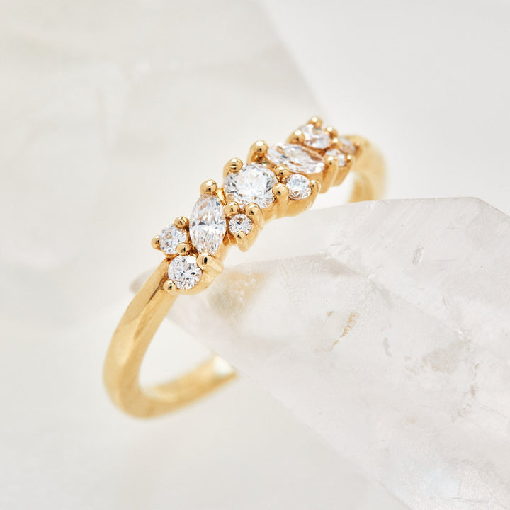 Morgane Multi Stone Diamond Ring - Identity Diamonds
