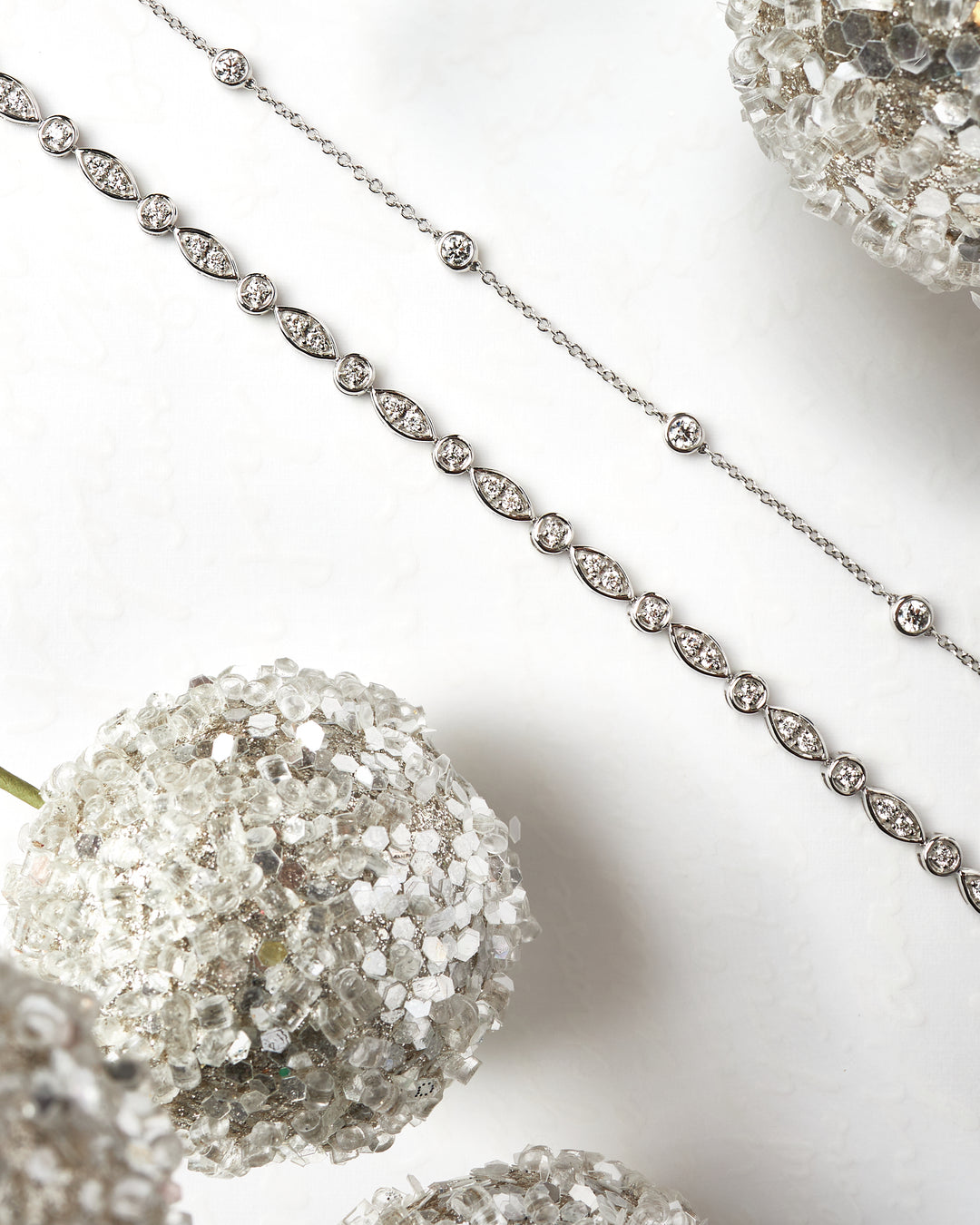 Multi Shape Diamond Bracelet - Identity Diamonds