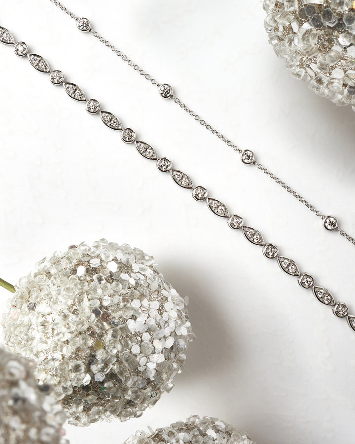 Multi Shape Diamond Bracelet - Identity Diamonds