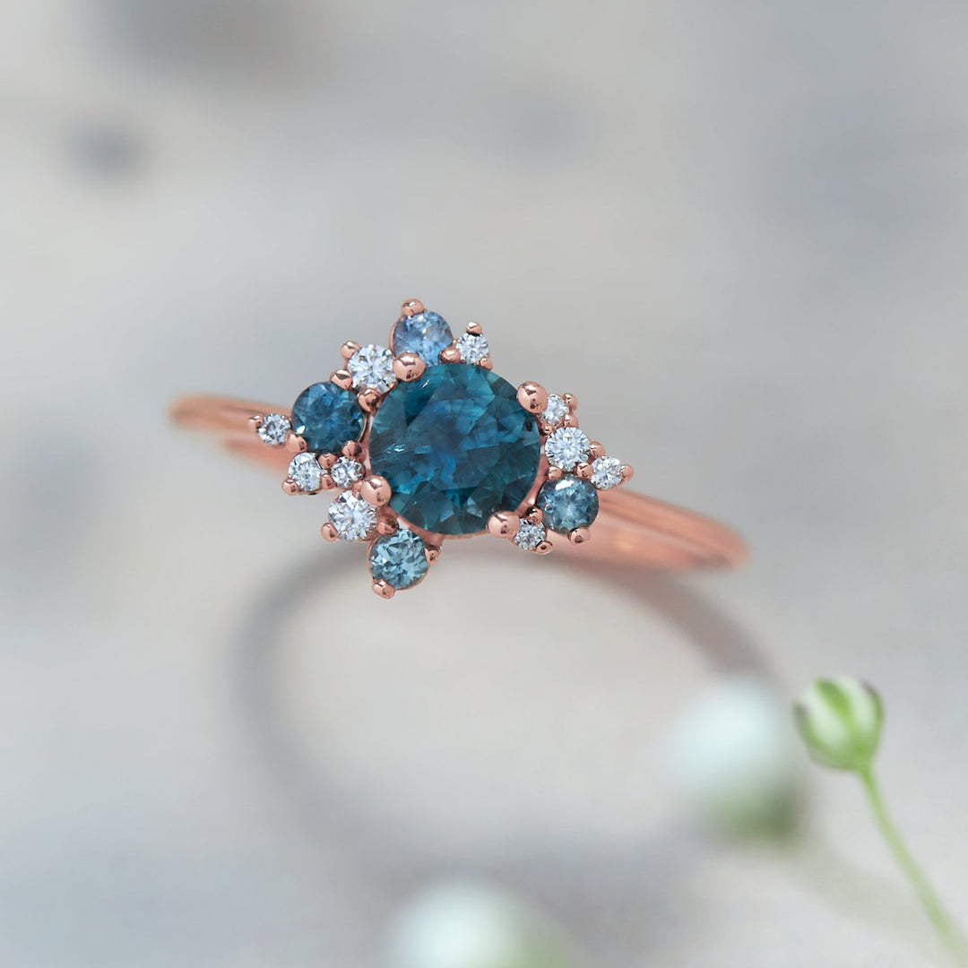 Gwen Montana Sapphire Engagement Ring - Identity Diamonds