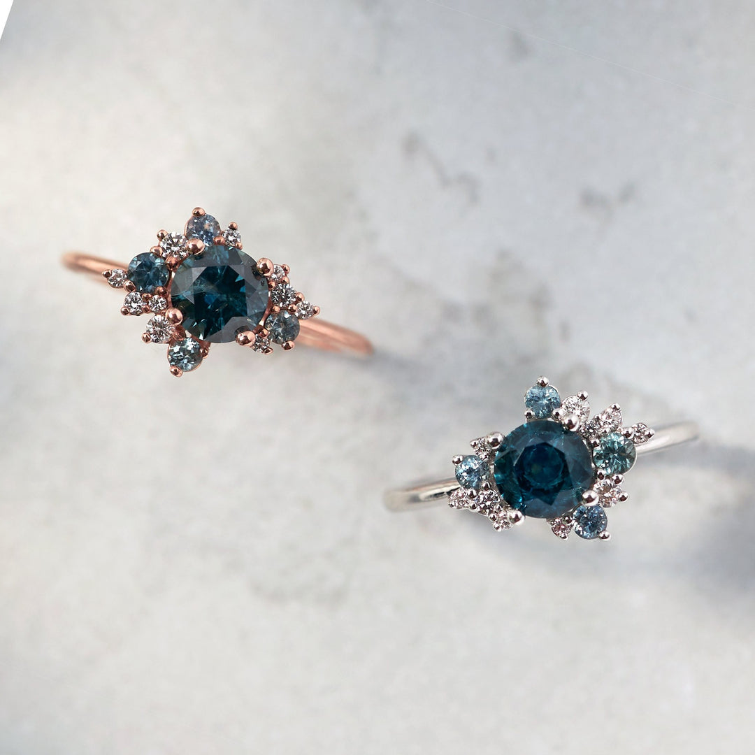 Gwen Montana Sapphire Engagement Ring - Identity Diamonds