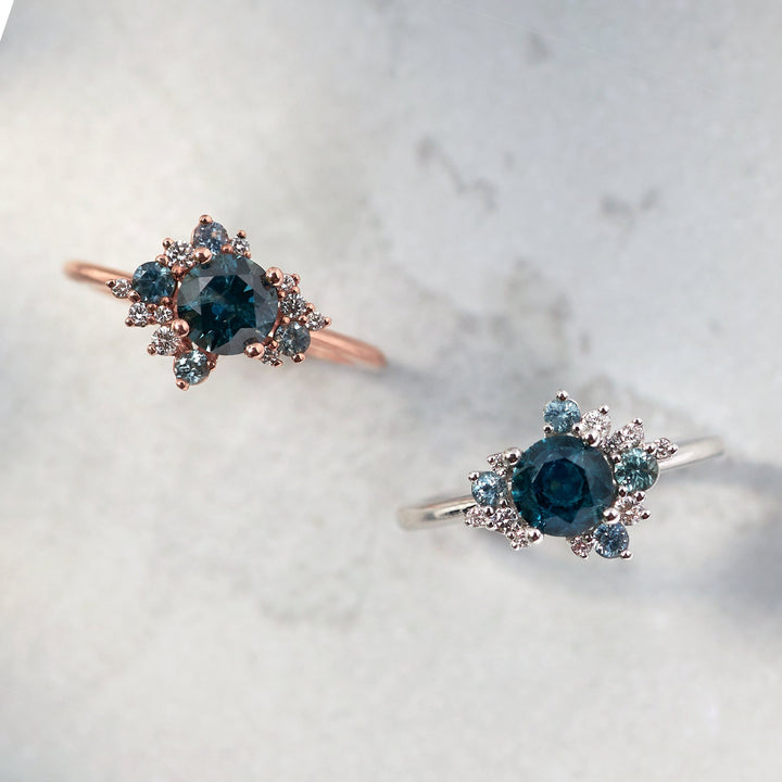 Gwen Montana Sapphire Engagement Ring - Identity Diamonds