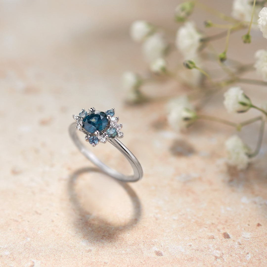 Gwen Montana Sapphire Engagement Ring - Identity Diamonds