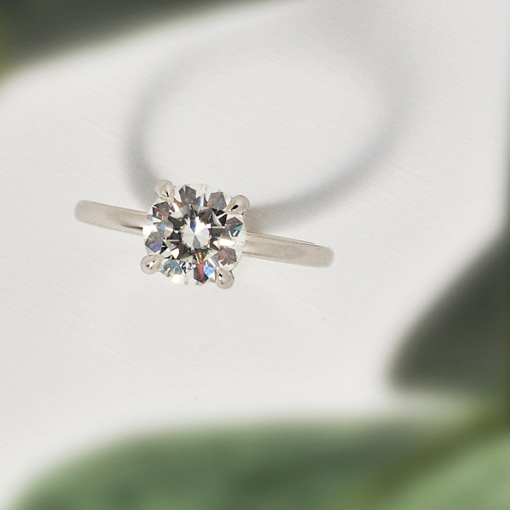 Celeste Moissanite Engagement Ring - Identity Diamonds