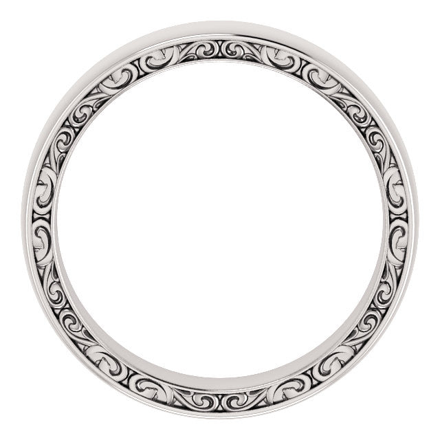 Men's Vintage Inspired Band - Identity Diamonds
