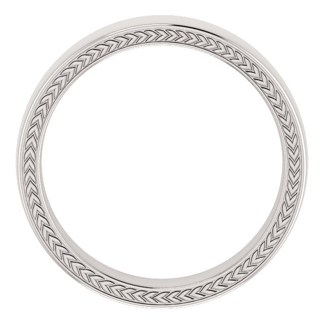 Men's Wheat Band - Identity Diamonds