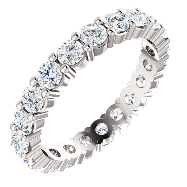 Abigail Eternity Band - Extra Chunky (2 Carats, 3mm) - Identity Diamonds