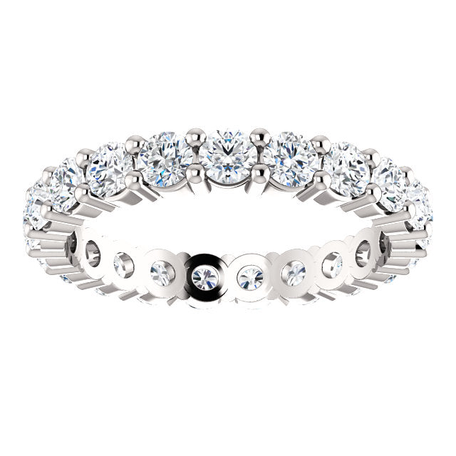 Abigail Eternity Band - Extra Chunky (2 Carats, 3mm) - Identity Diamonds