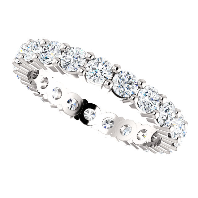 Abigail Eternity Band - Extra Chunky (2 Carats, 3mm) - Identity Diamonds