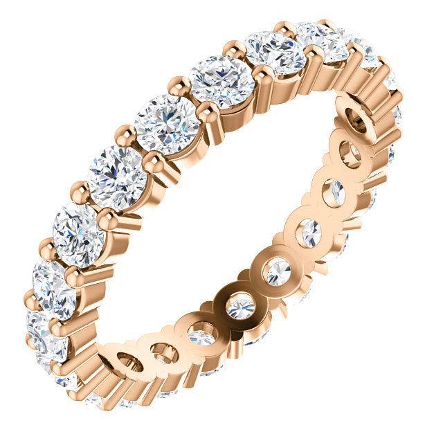Abigail Eternity Band - Extra Chunky (2 Carats, 3mm) - Identity Diamonds