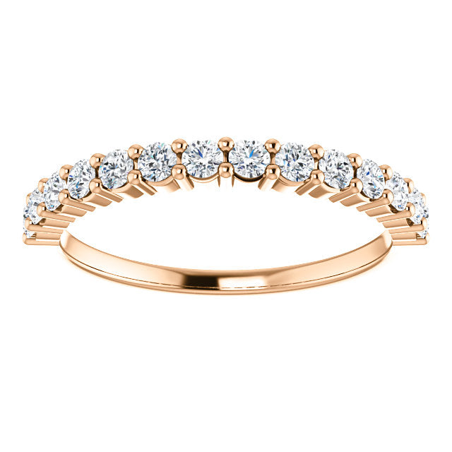 Grace Band - Medium - 1/2 Carat (2mm) - Identity Diamonds