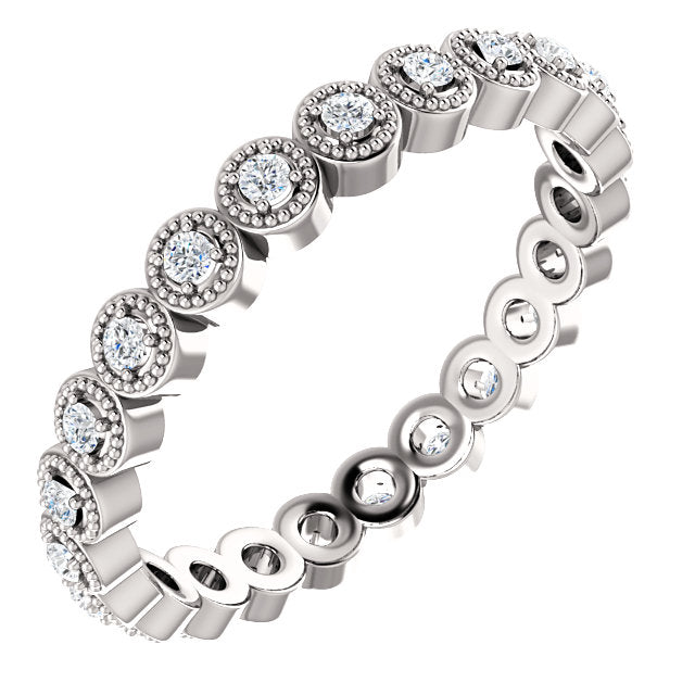 Susie Diamond Wedding Band - Identity Diamonds