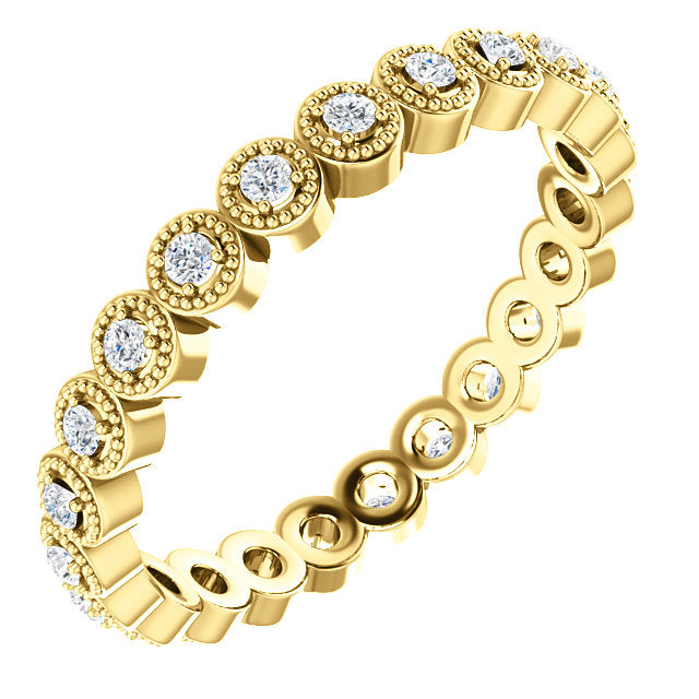 Susie Diamond Wedding Band - Identity Diamonds