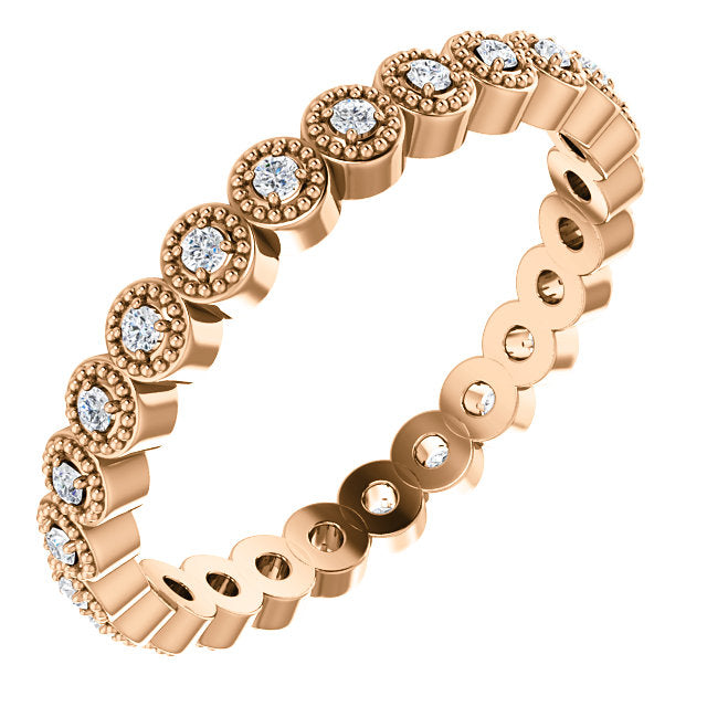 Susie Diamond Wedding Band - Identity Diamonds