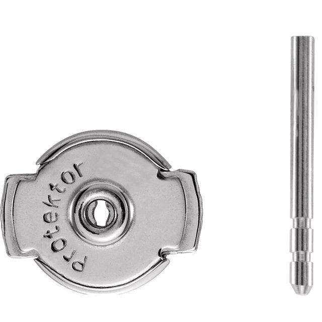 Upgrade to protektor earring posts and backs (pair) - Identity Diamonds