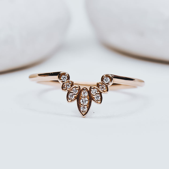 Madela Contour Band (Small) - Identity Diamonds