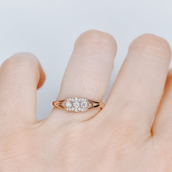 Kennedy Multi Stone Diamond Ring - Identity Diamonds