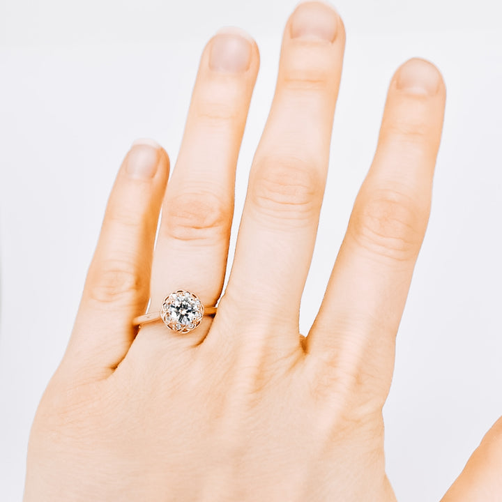 Delilah Diamond Engagement Ring - Identity Diamonds