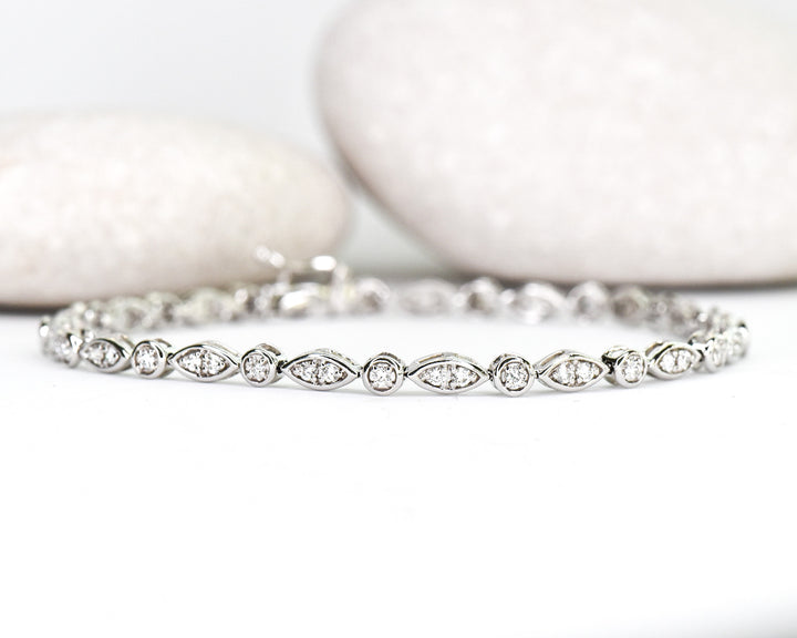Multi Shape Diamond Bracelet - Identity Diamonds