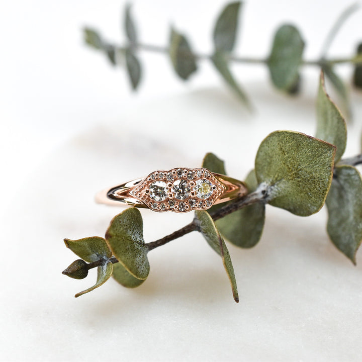 Kennedy Multi Stone Diamond Ring - Identity Diamonds