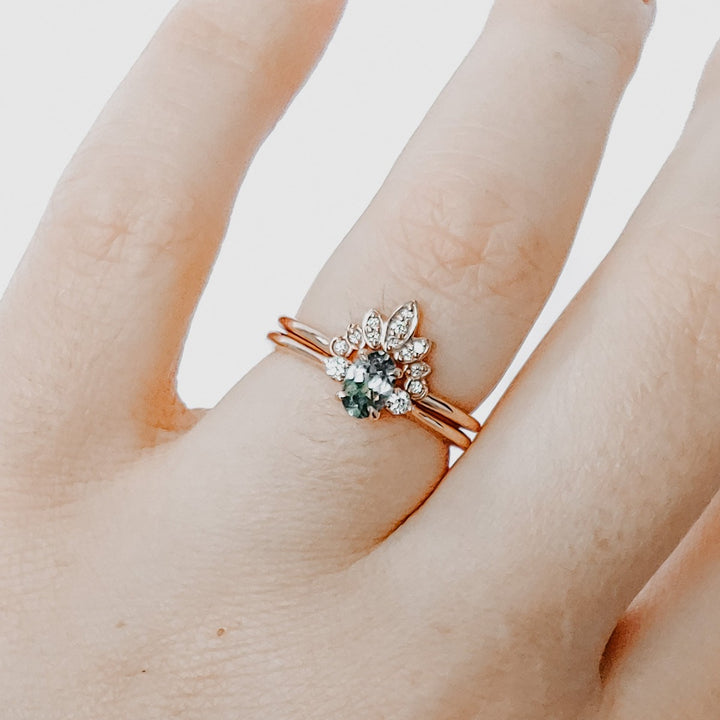 Madela Contour Band (Small) - Identity Diamonds