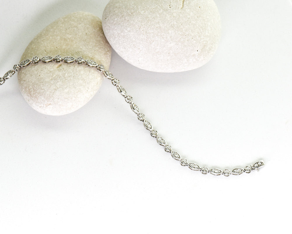 Multi Shape Diamond Bracelet - Identity Diamonds