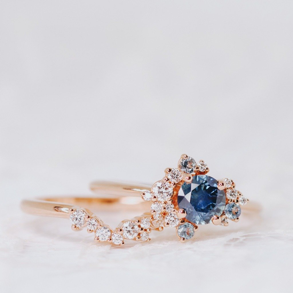 Gwen Matching Wedding Band - Identity Diamonds