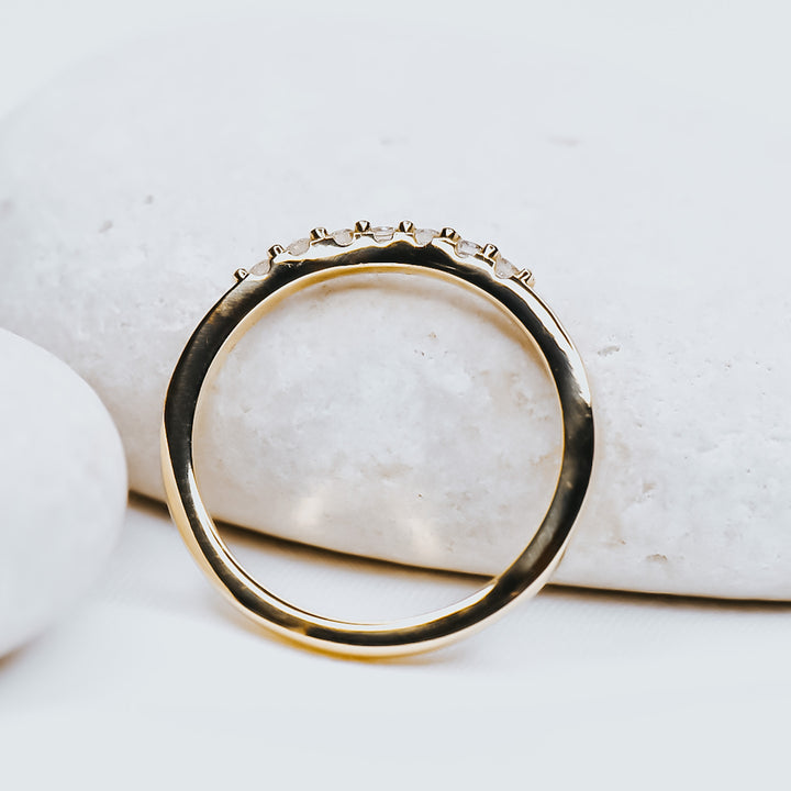 Lucy contour diamond band - Identity Diamonds